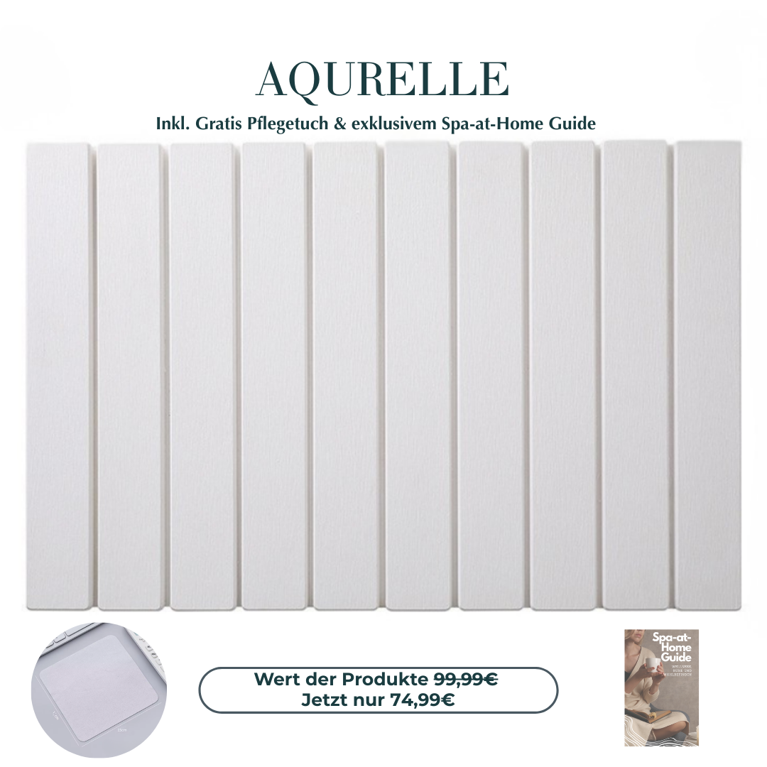 Aqurelle Stein-Badematte